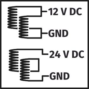 12v vagy 24v dc egyenaram beallitasa vezetekek bekotesevel 12v vagy 24v dc egyenaram beallitasa vezetekek bekotesevel