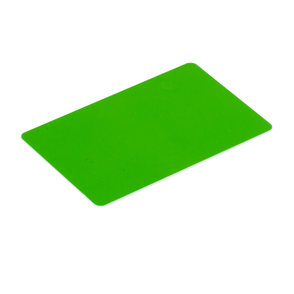 RFID kártya HT4168 chippel, vékony - 125 kHz - zöld