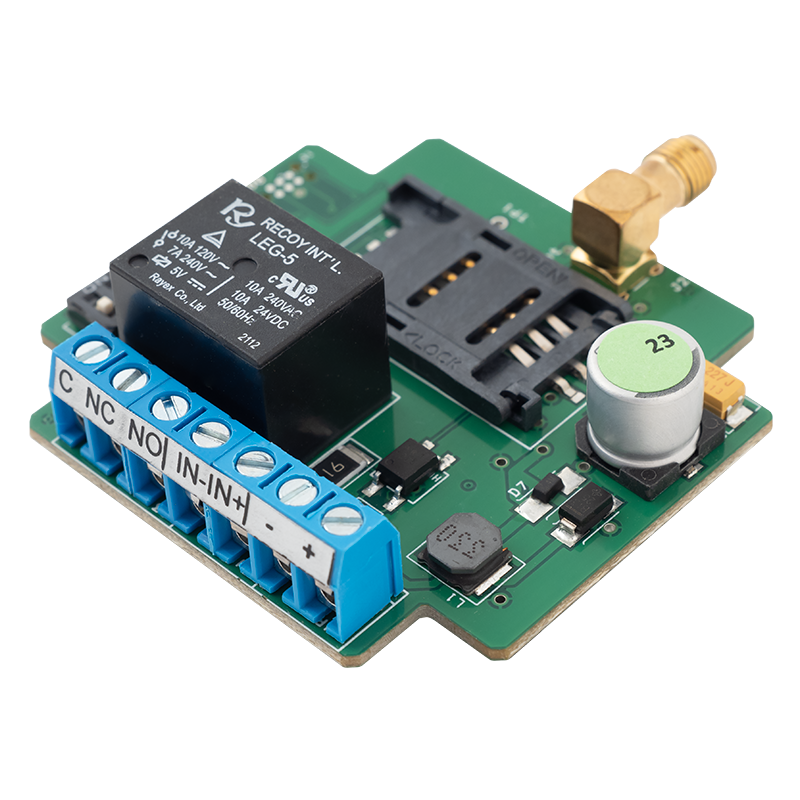 GSM modul 1 bemenet 1 kimenet 2G Cloud felülettel