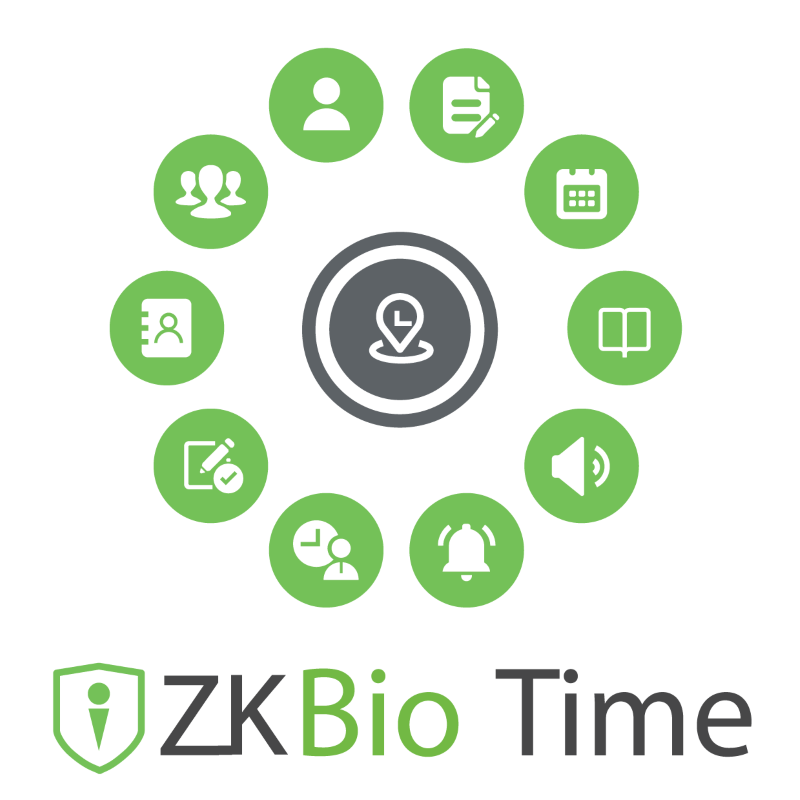 ZKBio Time Basic licence 2 terminál, maximum 100 felhasználó részére