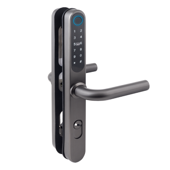 Intelligens AIRBNB zár - ujjnyomat/RFID/PIN azonosítás - 13,56 MHz MIFARE - BLE - TUYA - IP65