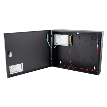 Szünetmentes tápegység OTIC, PREDOR, ZKTeco CCA, INBIO és ATLAS panelekhez szabotázs védelemmel, beépített 12V 5A tápegységgel