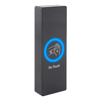 CBUTTON-400-bk - Felületre szerelhető közelítés érzékeny kapcsoló, érzékelés állítással, NO/NC kimenettel, fekete