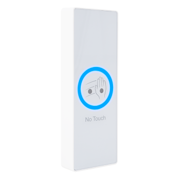 CBUTTON-400-W-wh - Felületre szerelhető közelítés érzékeny kapcsoló, időzítéssel, érzékelés állítással, NO/NC kimenettel, fehér