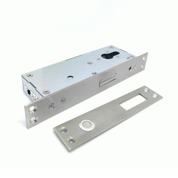  Elektromos kapuzár nyíló kapura - EUROPROFIL zárbetéttel - 12~24 V DC - IP55 cseppálló - cseppálló (IP55)