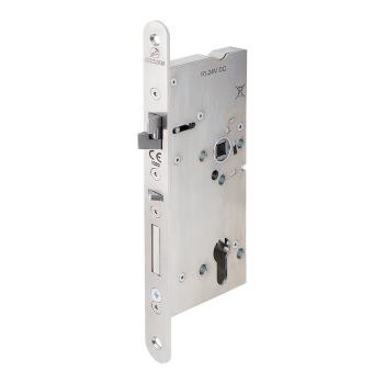 Elektromechanikus biztonsági zár - fail secure - 4 visszajelzés + szabotázs - mechanikus nyitás funkcióval