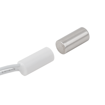 Süllyesztetten szerelhető NC nyitásérzékelő - mini - fehér