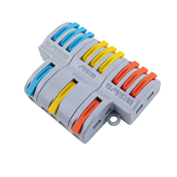 Gyorcsatlakozó 3x3 utas elosztáshoz 0,08 - 2,5 mm² 10 darabos csomag