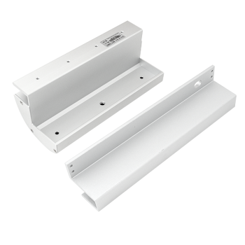 Üvegajtó konzol YM-280N(LED) sorozatú síkmágnesekhez - befele nyíló keret nélküli üvegajtókra