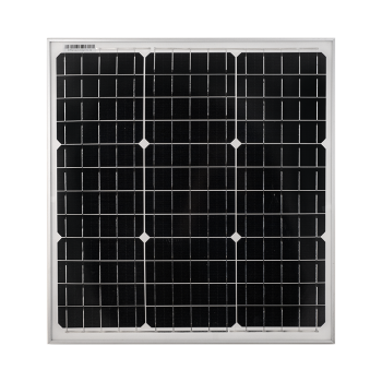 50W-os monokristályos napelem panel