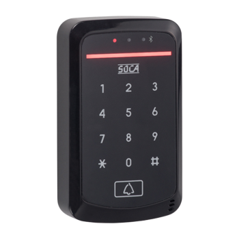 Vízálló, Mifare 13.56MHz kártyaolvasós kódzár, beépített Bluetooth funkcióval