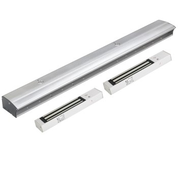 Fogantyús síkmágnes (BL-200-100) - felületre szerelhető - időzítés - LED - nyomógombbal - 2x280kg