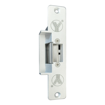 OUTLET: Elektromos zár - feszültségre nyit - fail-secure (munkaáramú) - rövid pajzzsal