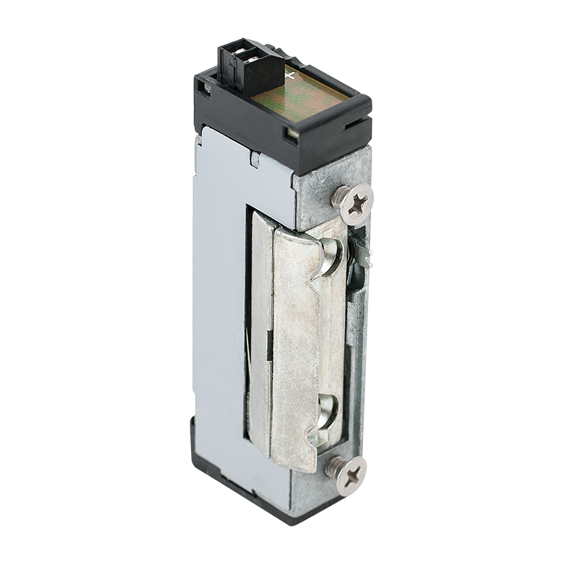 Keskeny, alacsony, pajzs nélküli elektromos zárfogadó - 12V DC