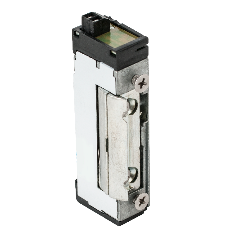 Keskeny, alacsony, pajzs nélküli elektromos zárfogadó - 12V DC
