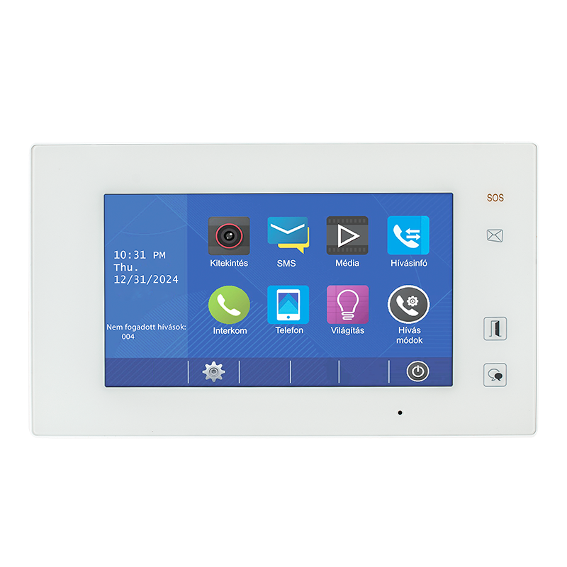 2EASY beltéri monitor-fehér