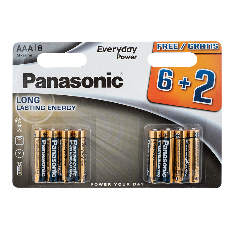 Panasonic AAA típusú kis ceruza elem