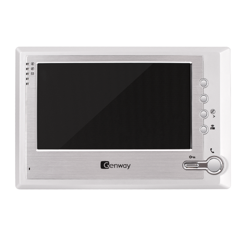 OUTLET: Genway Beltéri videó egység egylakásos kaputelefonhoz.