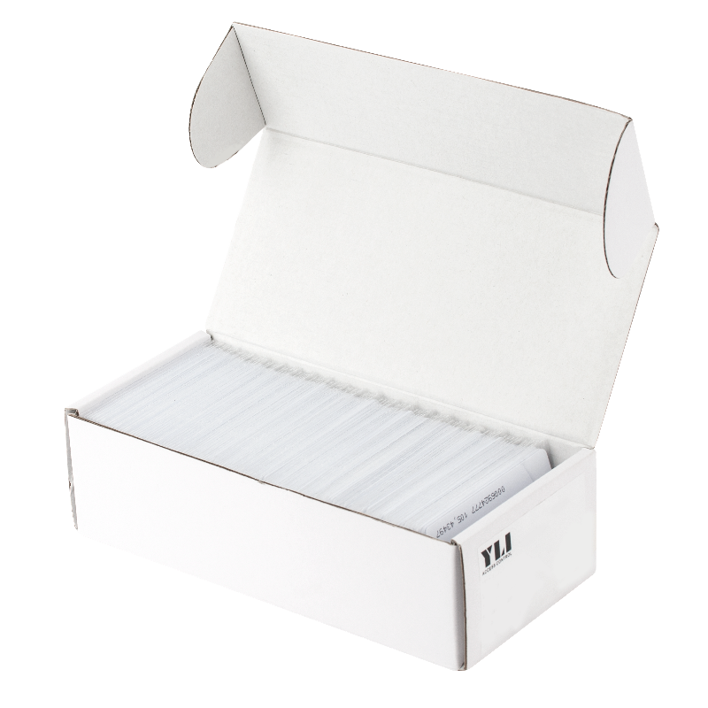 Szekvenciális számozású RFID kártya csomag 200 db/csomag - 125 kHz HT4168 chip