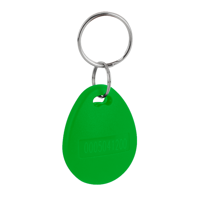 RFID kulcs HT4168 chippel - zöld