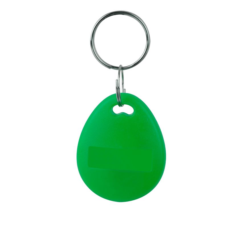 Újraírható RFID kulcs EM4305 chippel - zöld