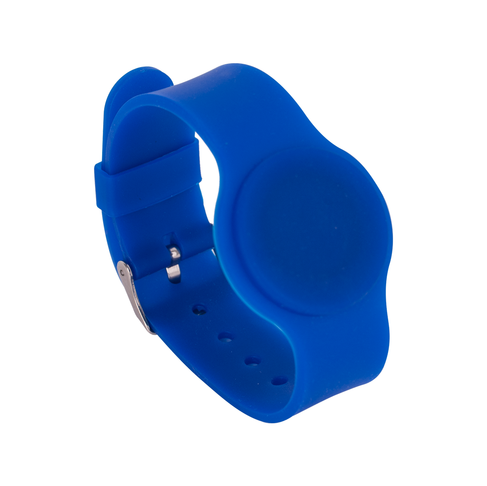 Karóra típusú RFID EM125 kHz, HT4168 chippel - kék