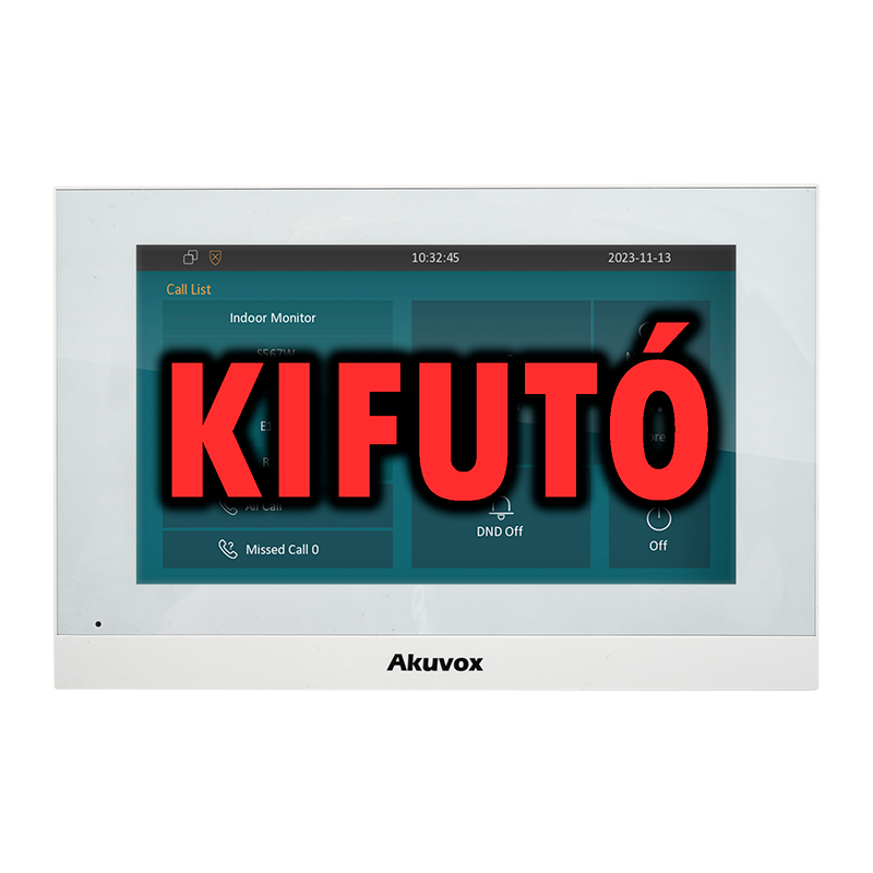 IP kaputelefon beltéri monitor