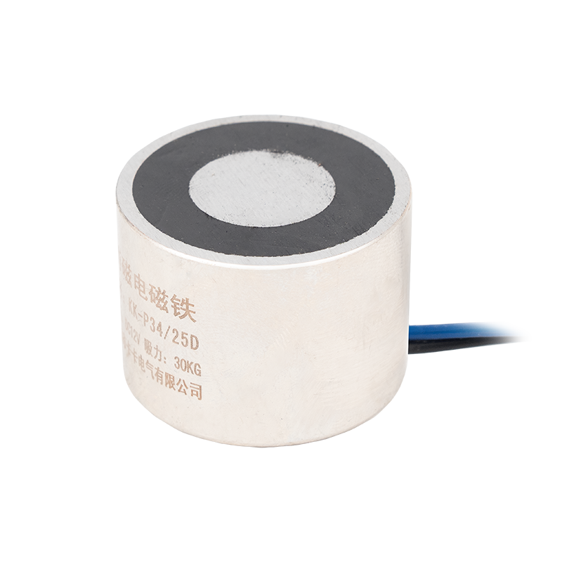 Permanens mágnes - áramszünet esetén zárt - elektromágnessel demagnetizálható - 12V DC - 30 kg