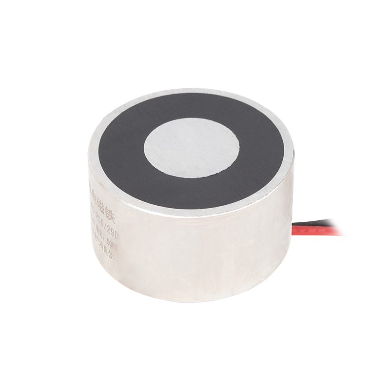 Permanens mágnes - áramszünet esetén zárt - elektromágnessel demagnetizálható - 24V DC - 50 kg