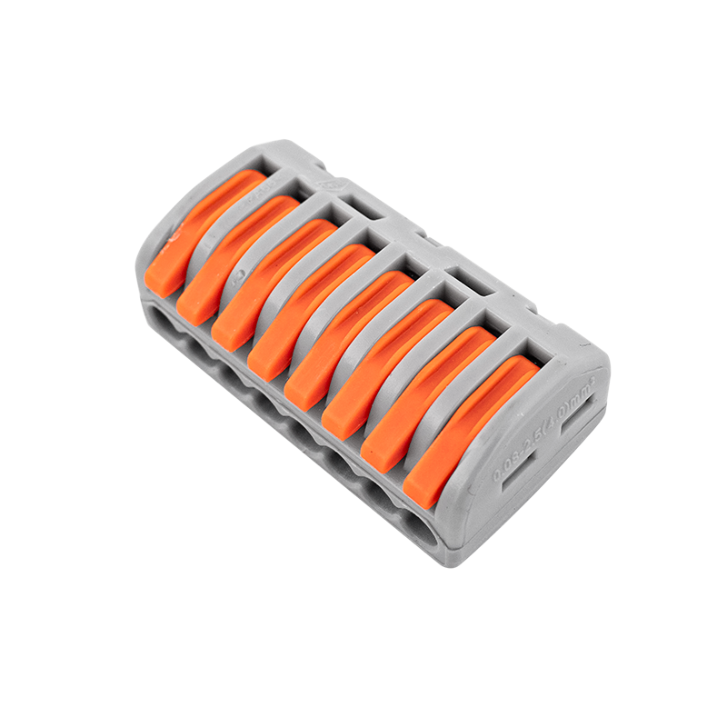Gyorcsatlakozó 8-as, 0,08 - 2,5 mm² vezetékhez, 10 darabos csomag
