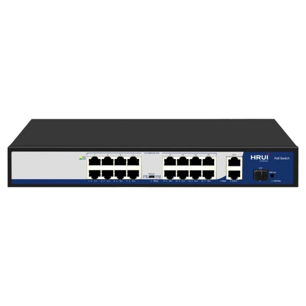 PoE switch 16+3 portos, gigabites uplinkkel