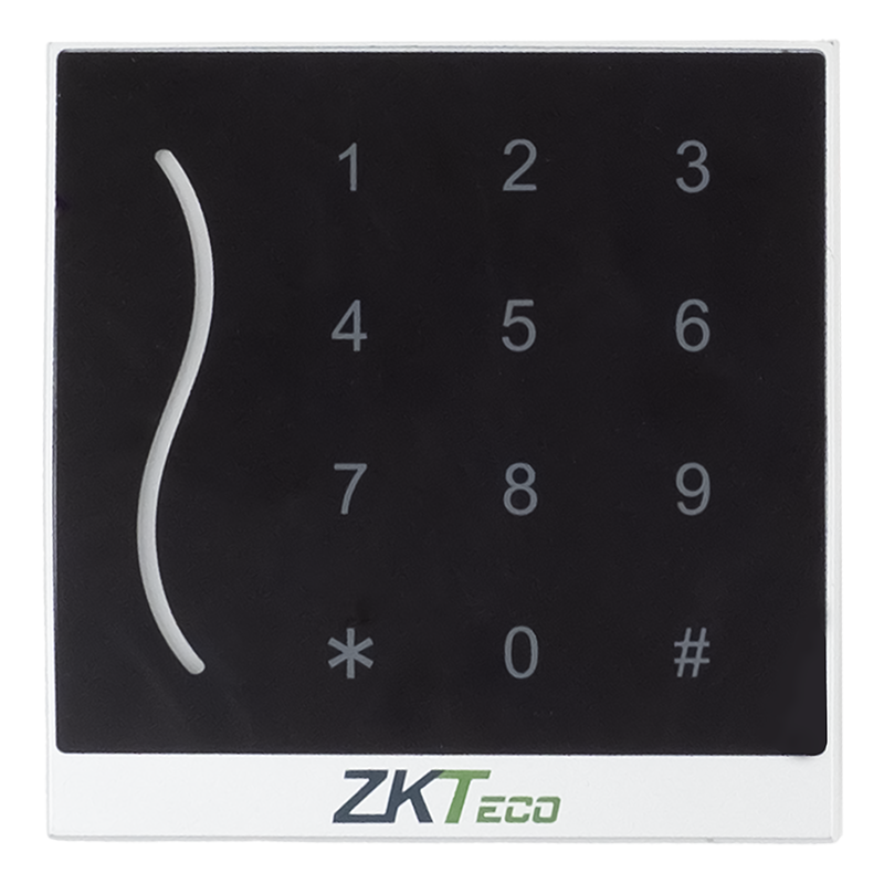 OUTLET: Cseppálló (IP65) RS-485 tasztatúrás segédolvasó - EM - fekete