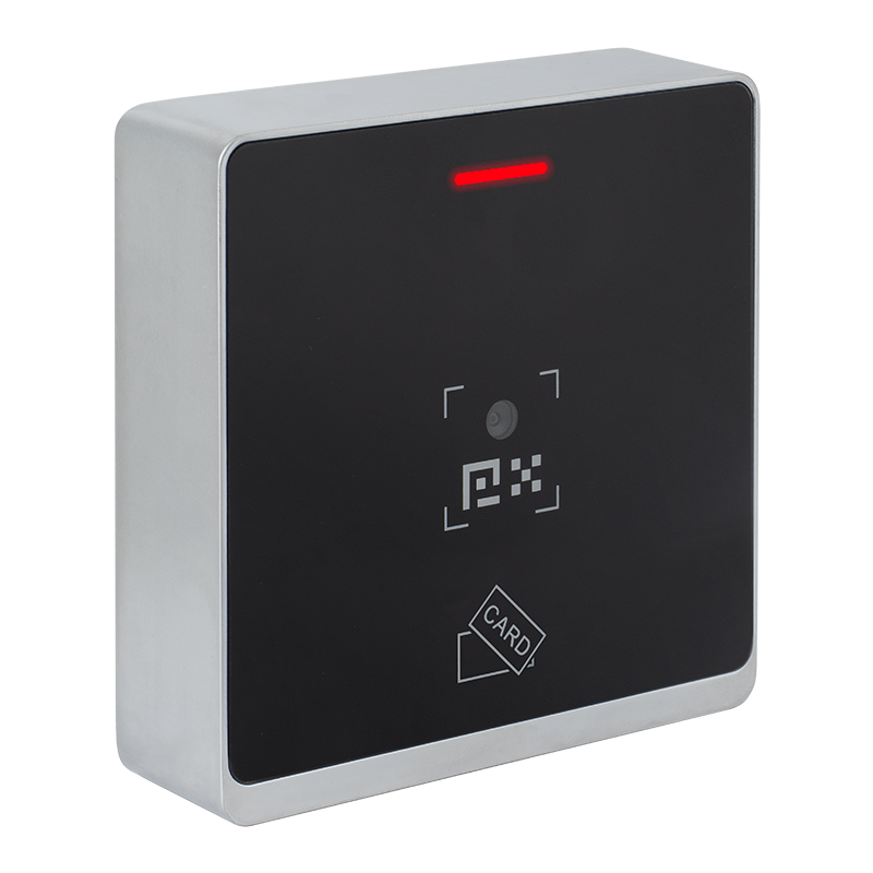 QR k&oacute;d EM+HID+Mifare seg&eacute;dolvas&oacute;, Wiegand, RS485, IP67