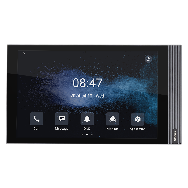Kaputelefon beltéri egység, 8''-os érintőképernyővel, Android 12 alapú rendszerrel