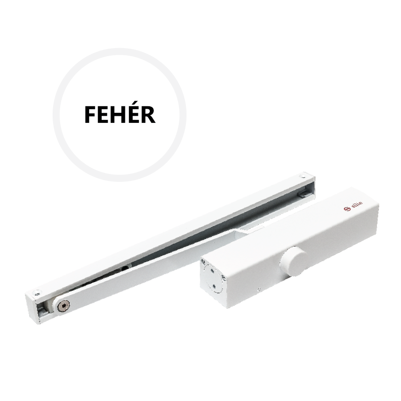 SA-8033 csúszósínes ajtóbehúzó 60-85kg ajtókhoz - fehér