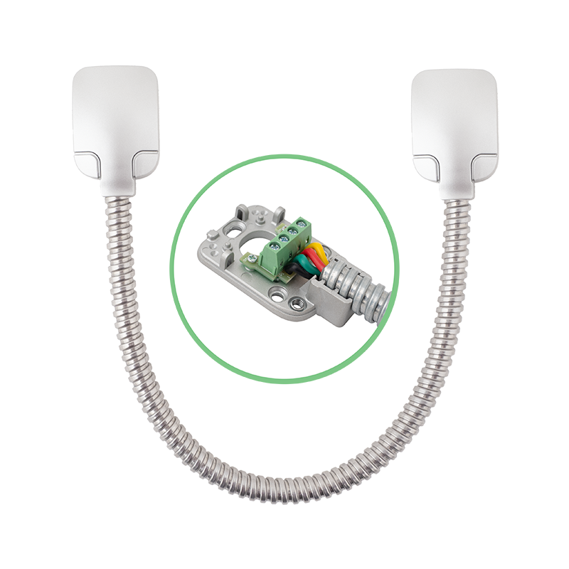 SD-65X1 - Kábelátvezető 4db fix bekötési ponttal - 9,6 mm belső és 12,7 mm külső átmérővel