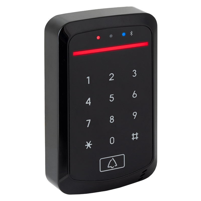 Vízálló, Mifare 13.56MHz kártyaolvasós kódzár, beépített Bluetooth funkcióval