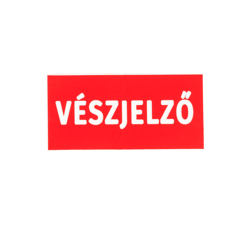 TABLA-4 Vészjelző gombhoz tábla - kicsi