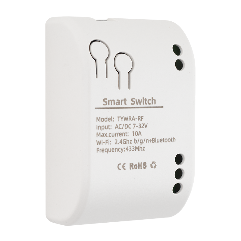 TYWRA-RF 1 csatornás RF+WiFi és Bluetooth relé modul (TUYA kompatibilis)