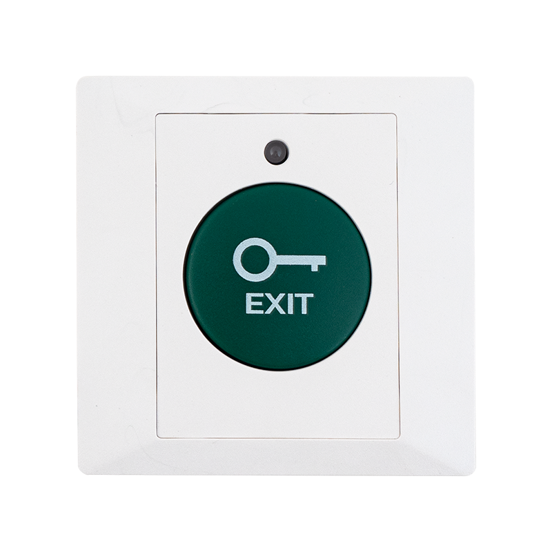 Felületre szerelhető műanyagházas nyomógomb  NO/NC - zöld színben