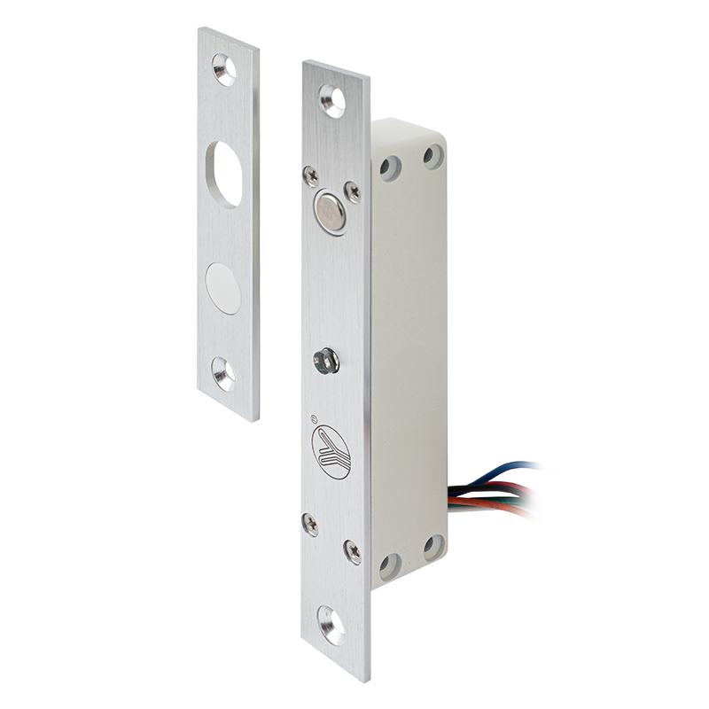 Mini süllyesztve szerelhető csapzár - Fail-safe - áramszünet esetén nyitott - 12V DC - visszajelzéssel - időzítéssel - LED