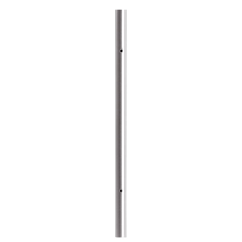 YHT-500/25(D5) - INOX fogantyú rúd 500mm hosszú 25mm csőátmérővel M5-ös furatú lábakhoz