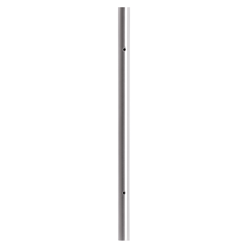 YHT-500/32(D5) - INOX fogantyú rúd láb nélküli 500mm hosszú 32mm csőátmérővel M5-ös furatú lábakhoz