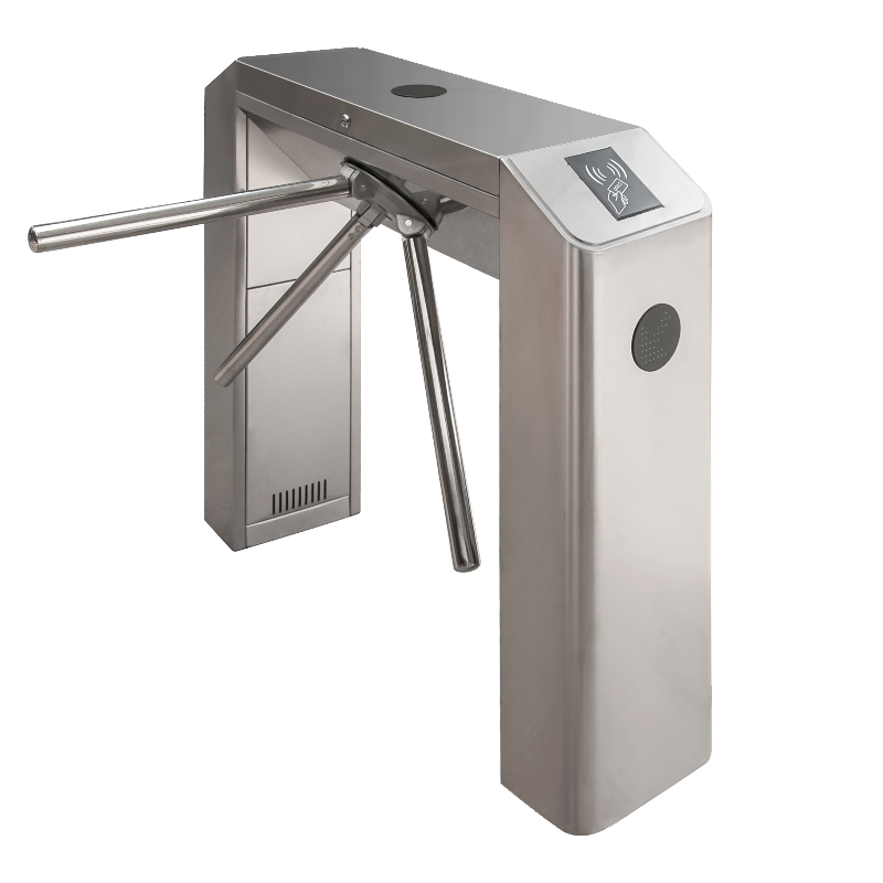 K&eacute;tl&aacute;b&uacute; f&eacute;lautomata ejtőkaros forg&oacute;villa - INOX - ZKTeco - PRO
