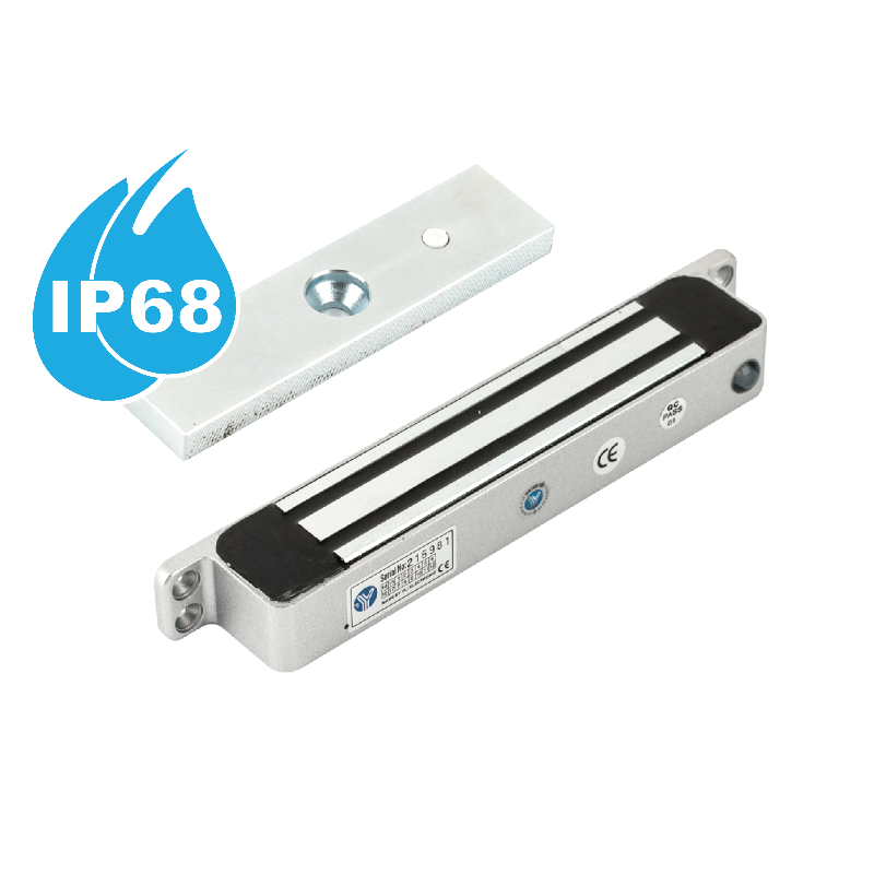 Felületre szerelhető síkmágnes - vízálló (IP68) - 180kg - LED