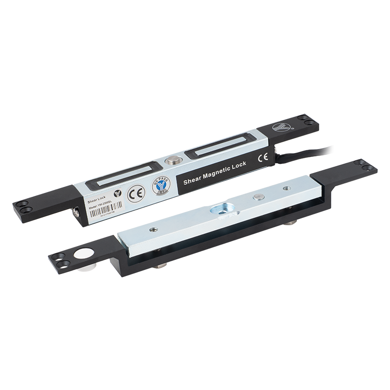 Keskeny s&iacute;ktapad&oacute; m&aacute;gnes - Shear-lock - 600 kg - 12/24 V DC