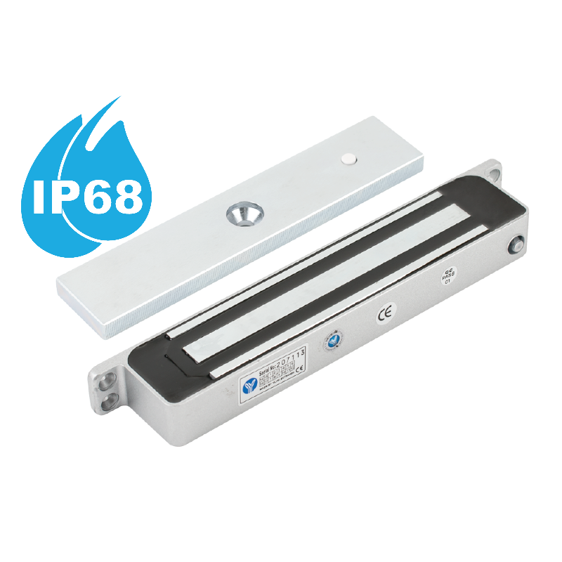 Felületre szerelhető síkmágnes - vízálló (IP68) - 280kg - LED