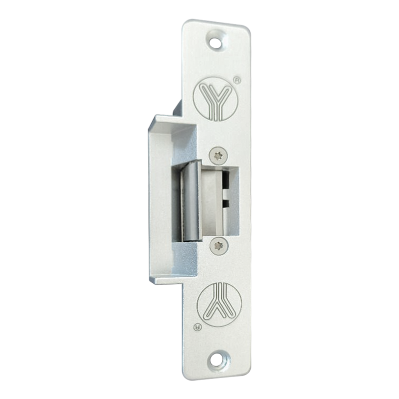 OUTLET: Elektromos zár - feszültségre nyit - fail-secure (munkaáramú) - rövid pajzzsal
