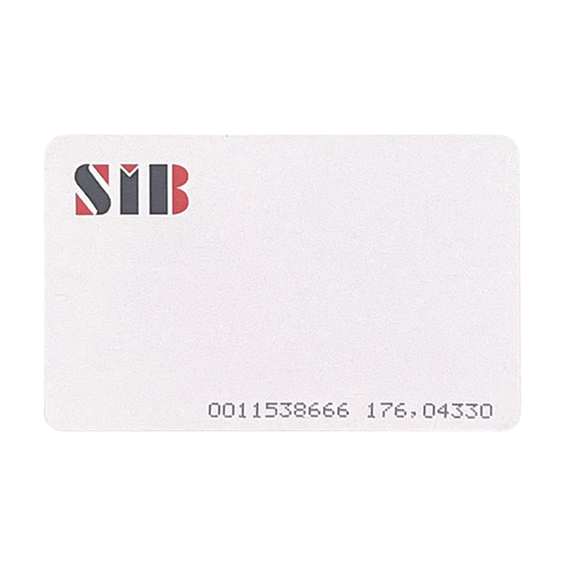 OUTLET SIB RFID kártya HT4168 chippel, vékony - 125 kHz - fehér